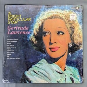 Gertrude Lawrence A Bright Particular Star Decca DL 4940 Vinyl LP 1967 EX/VG+